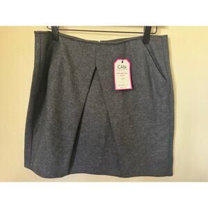 NWT Devil Wears Prada CAbi 629 Andy Skirt Size 6 Wool Blend A-Line (Retail $89)